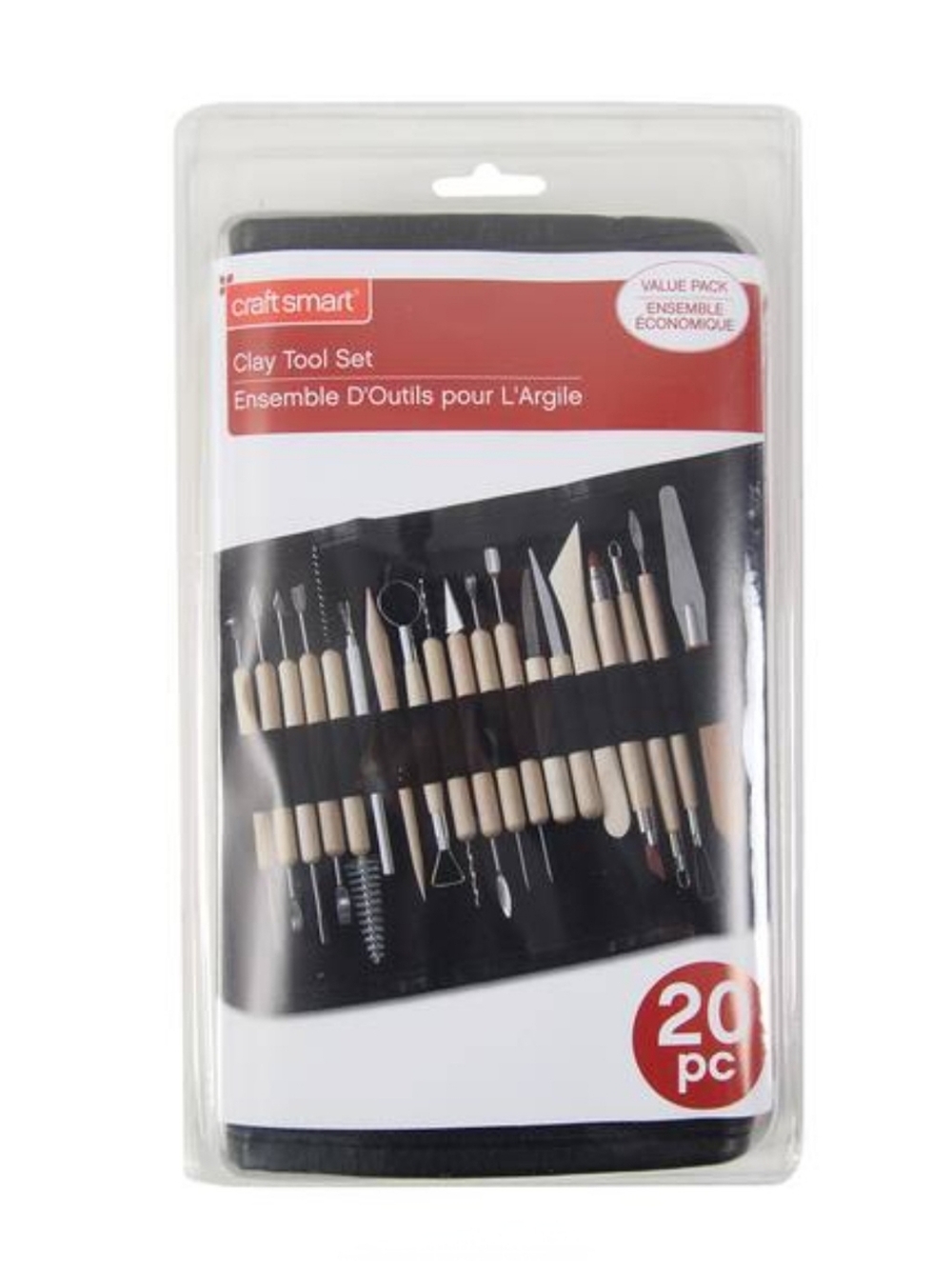 Craft Smart 20 Pc Sculpture Tools Clay Craft Wax Polymer Steel Knife Drill Carve